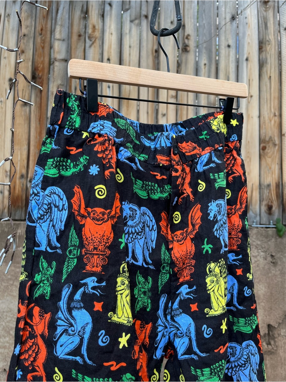 Nooworks linen Catalina pant- gargoyle